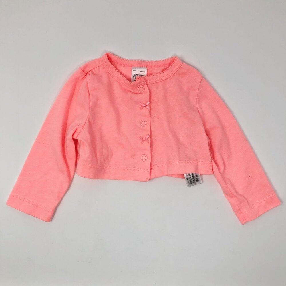 Carter's Baby Girl Button Down Sweater 6M
